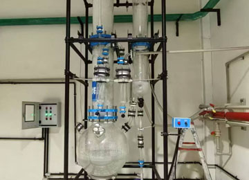 Un cliente alemán personaliza un depurador de gases de escape para un control eficiente de las emisiones en el laboratorio.