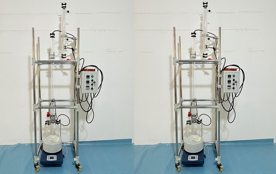 Glass Distillation Reactor