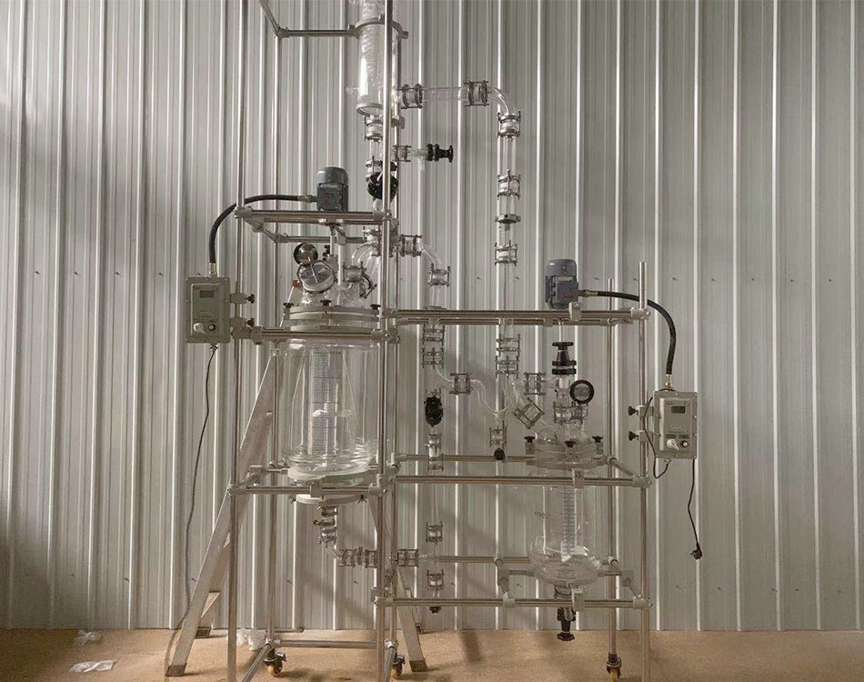 50L+20L Glass Reactor 50L+20L Glass Reactor