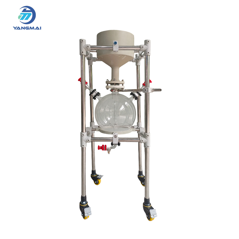 Embudo Buchner de cerámica con frasco recolector de vidrio: un sistema de filtración eficiente para su laboratorio