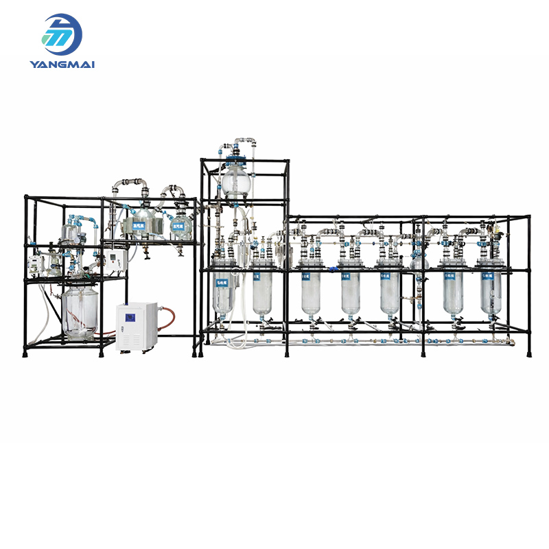 Reactor de vidrio utilizado en aplicaciones de tricloruro de rutenio (RuCl₃)