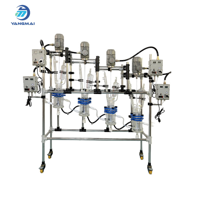 Glass Reactor for Chemical Lab