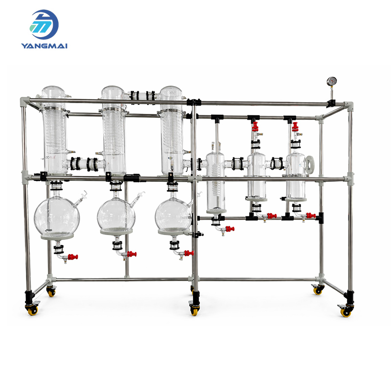 Sistema de condensador de vidrio a medida para aplicaciones de laboratorio y químicas | Hefei Yangmai